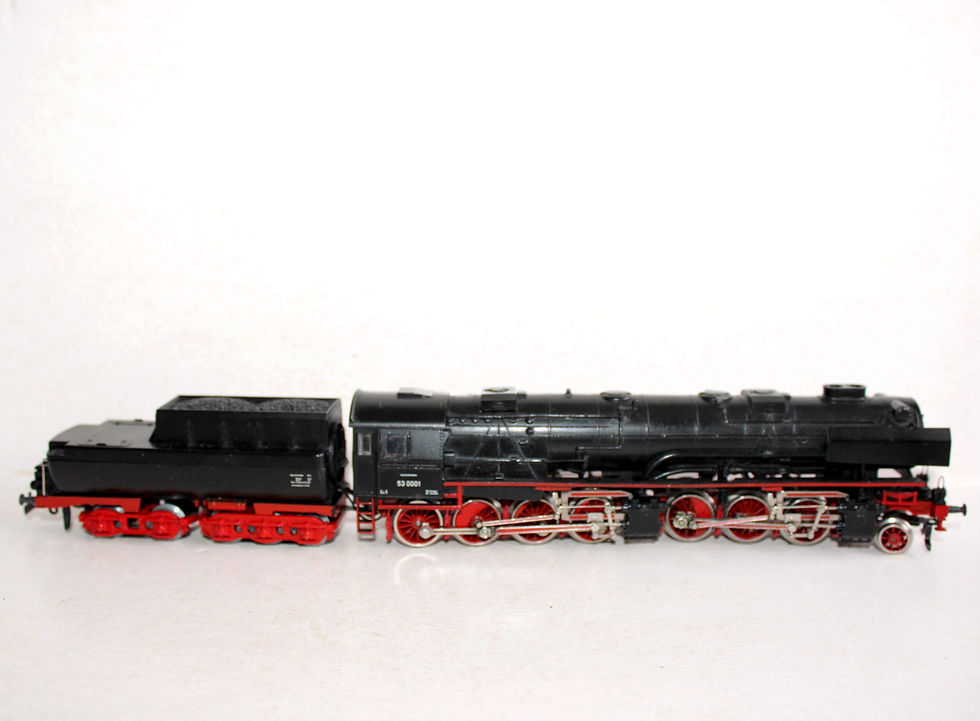 Miniaturebillede: RARE MARKLIN HAMO HO 8302 LOCOMOTIVE VAPEUR MALLET TENDER DRG BR530001 MOTEUR OK