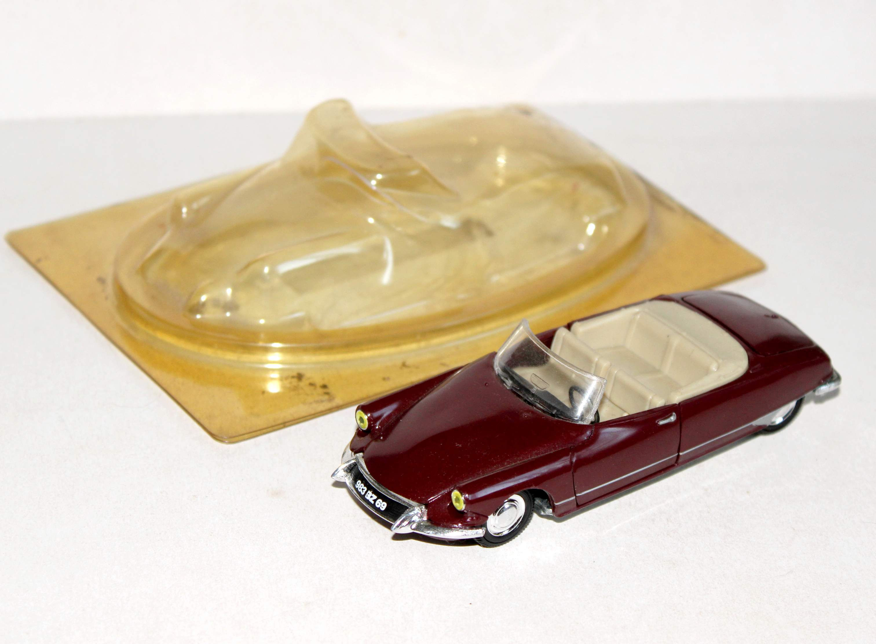 NOREV 1/43 CITROEN CABRIOLET DS 19 1963 CABRIOLET VOITURE DECAPOTABLE AUTOMOBILE