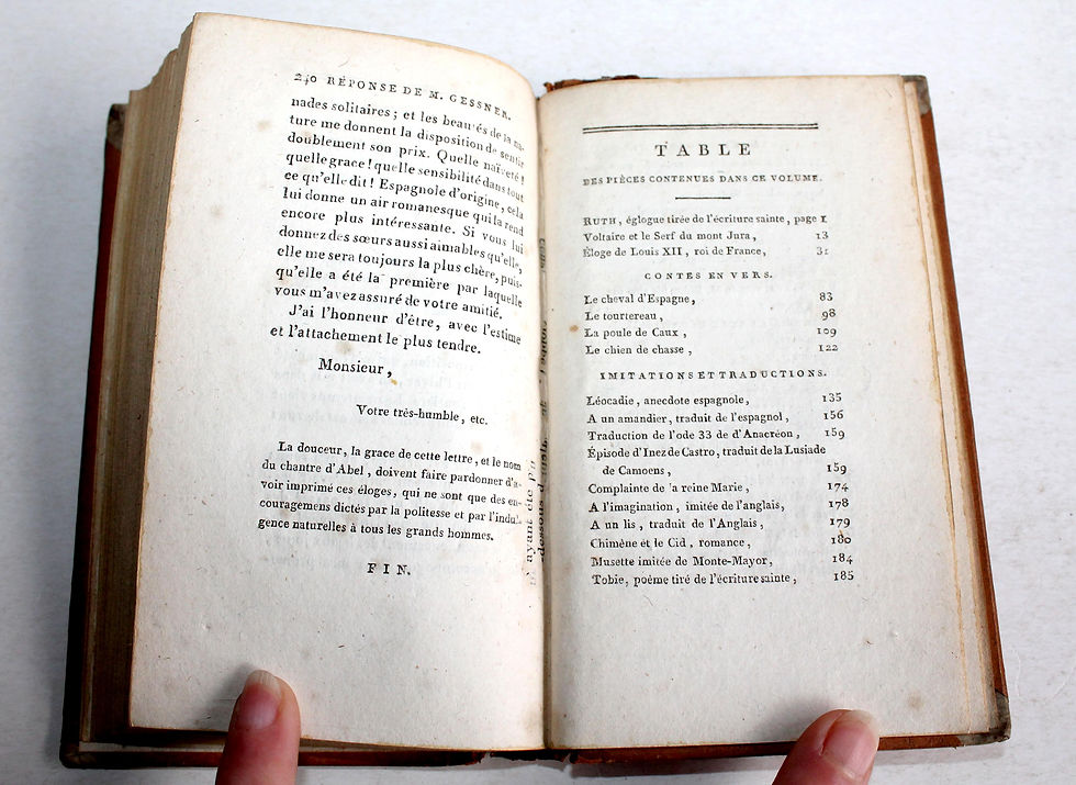 縮圖：MELANGES DE POESIE ET DE LITTERATURE PAR M. DE FLORIAN 1800 GUILLEMINET, POEME