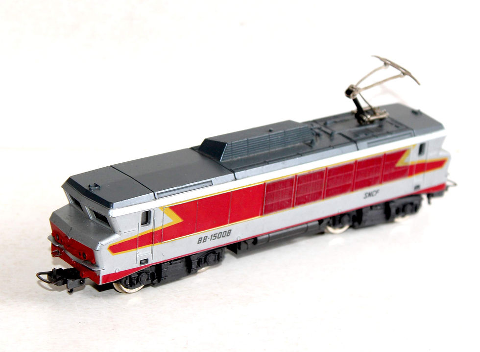 Miniaturebillede: LIMA HO 208045 LOCOMOTIVE MOTRICE ELECTRIQUE, GRAND CONFORT, SNCF BB 15008 TRAIN