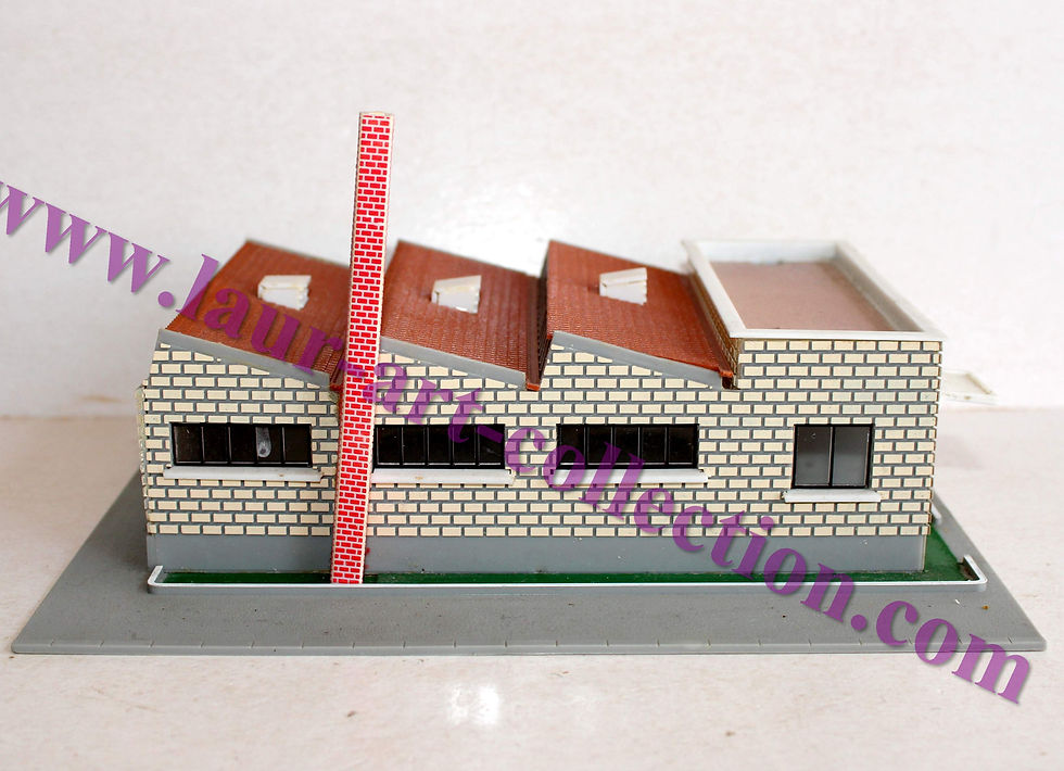 Miniaturbild: JOUEF HO 1014 MAQUETTE USINE 1950-60 FABRIQUE ENTREPRISE HANGAR ATELIER ENTREPOT