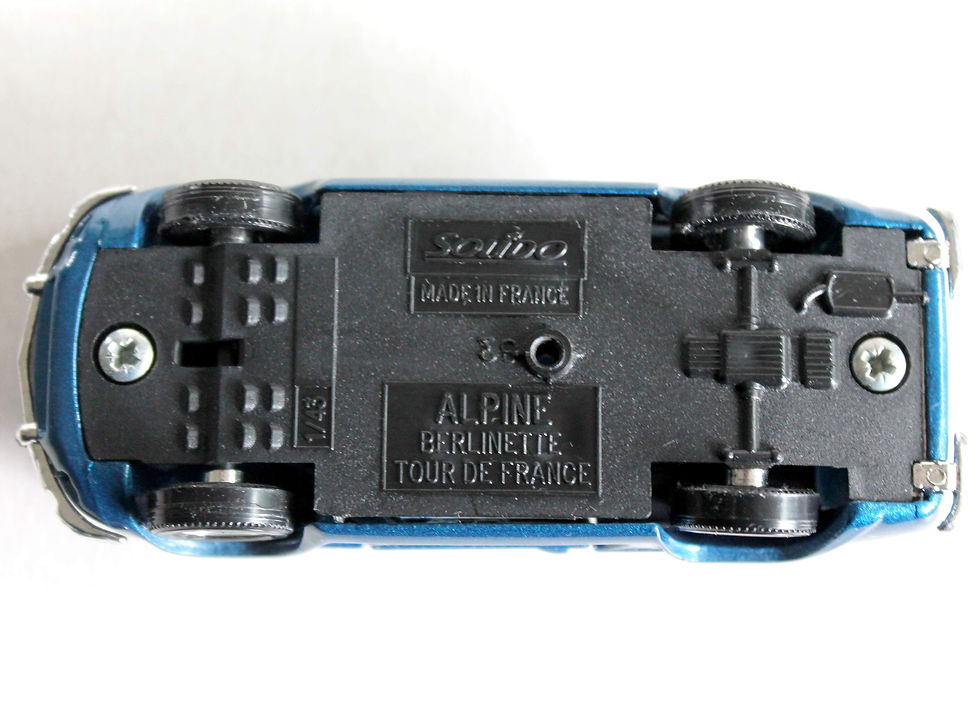 サムネイル： SOLIDO 1/43 RENAULT ALPINE BERLINETTE TOUR DE FRANCE VOITURE AUTOMOBILE MINIATUR