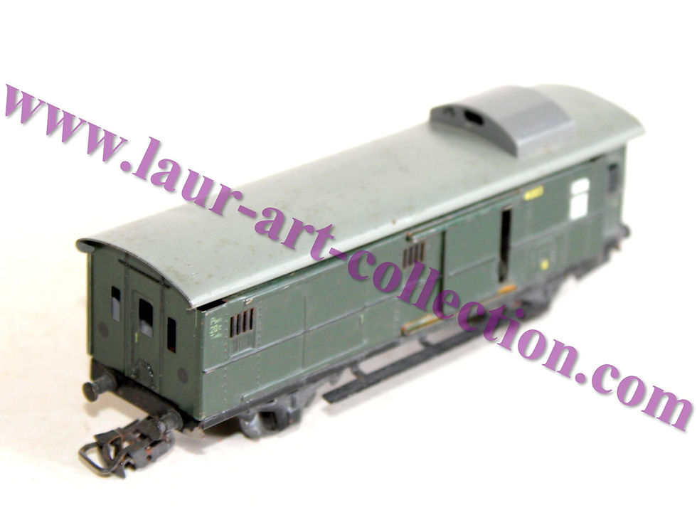 Miniatura: MARKLIN HO 4003 FOURGON BAGAGES A GUERITE PORTE COULISSANTE WAGON LOCAL PROVINCE
