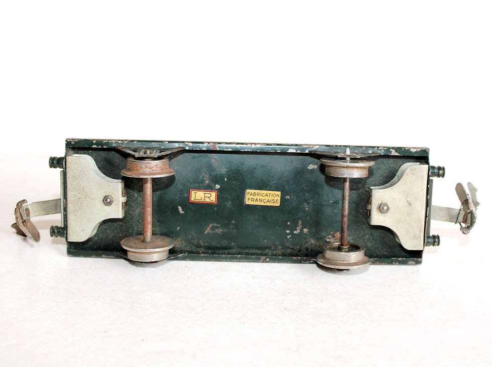 섬네일: RARE! LR L. ROUSSY, LE RAPIDE O 2520 WAGON BI- FOUDRE, PLATEFORME PORTE TONNEAUX