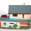 Miniaturebillede: FALLER HO B-253 MAQUETTE VILLA MAISON RESIDENTIELLE HABITATION, TERRASSE DIORAMA