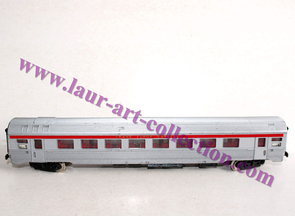 섬네일: GéGé HO 6437 VOITURE VOYAGEUR 1e CLASSE, TEE ETOILE DU NORD, WAGON INOX AMENAGÉ