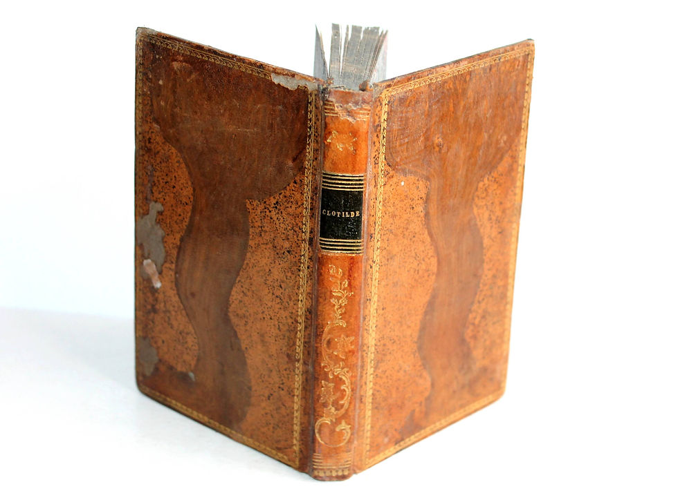 TRES RARE INTROUVABLE! CLOTILDE ou L'ELEVE DES SOEURS par L'ABBE C.L.J 1838 MAME