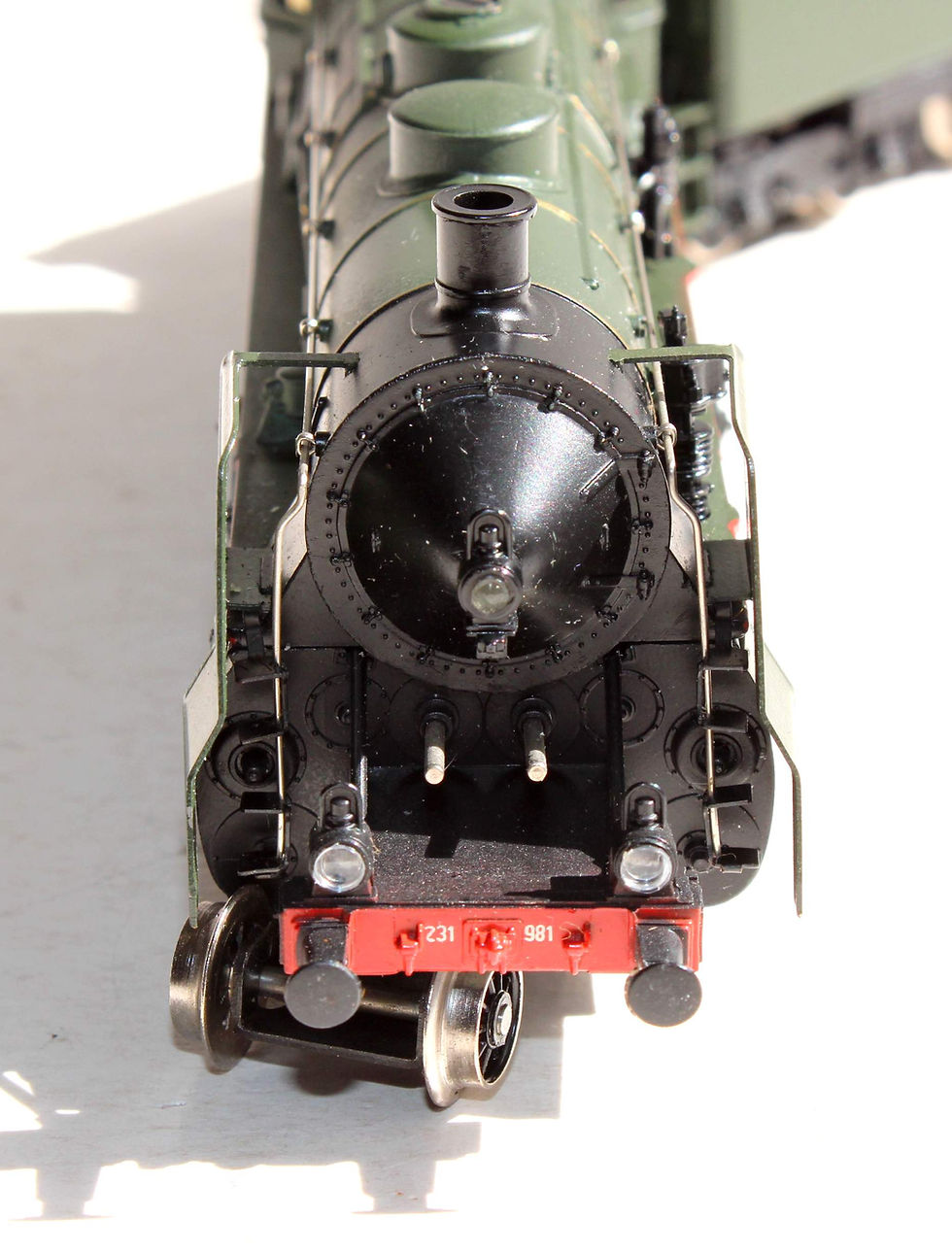 Μικρογραφία: MARKLIN HAMO HO 8383 LOCOMOTIVE VAPEUR TENDER 231-981 ETAT MOTEUR + ECLAIRAGE OK
