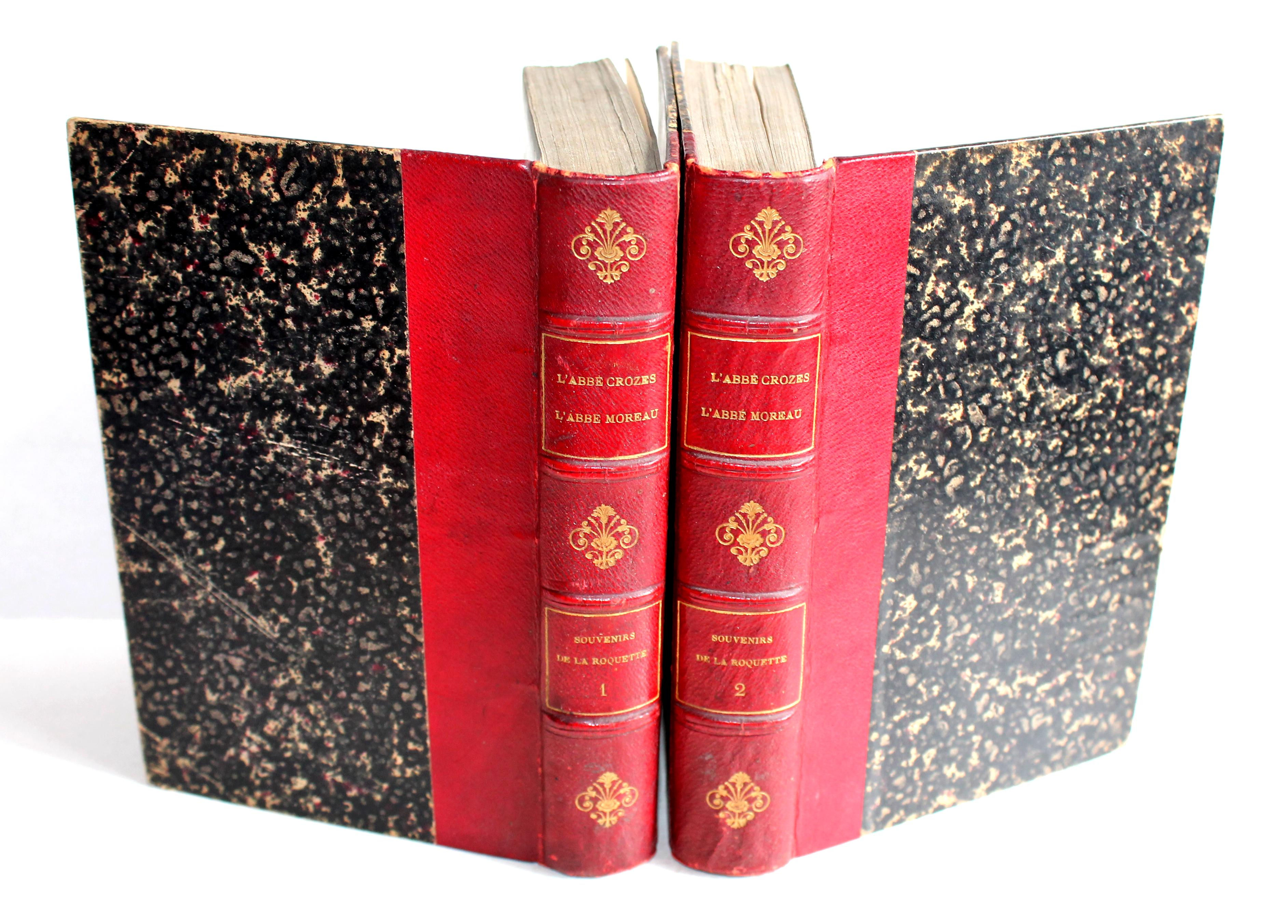 SOUVENIRS DE LA PETITE & GRANDE ROQUETTE de ABBE MOREAU 1884 + AUTOGRAPHE CROZES