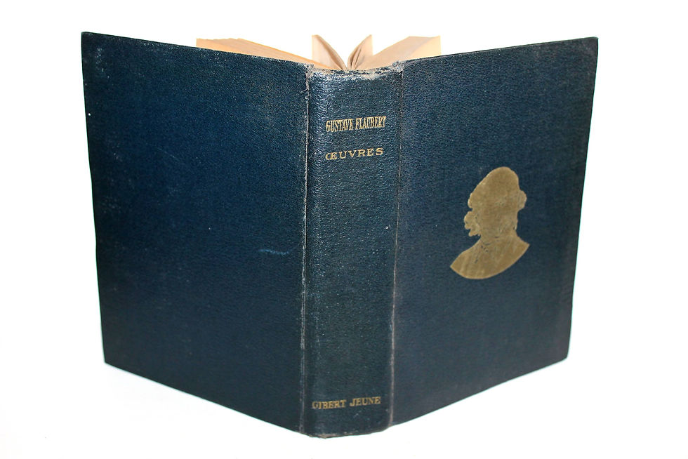 OEUVRES PRINCIPALES DE GUSTAVE FLAUBERT, GIBERT JEUNE LIBRAIRE, Mme BOVARY...etc