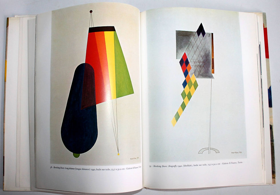 Hình thu nhỏ: JANUS MAN RAY - OEUVRES 1909-1972 - LIVRE SUR LA PEINTURE et L'ART 1990 CELIV