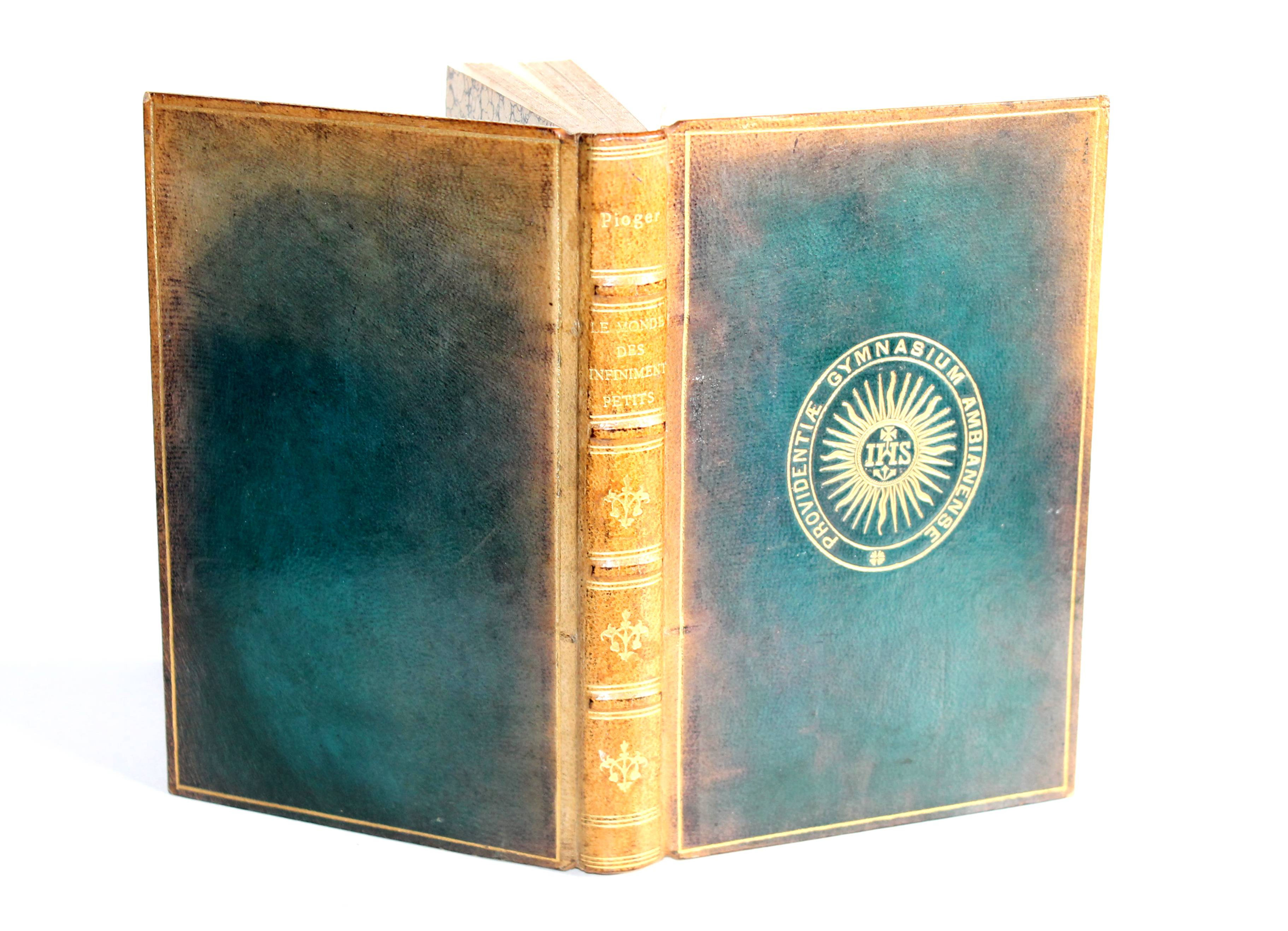 DIEU DANS SES OEUVRES, LE MONDE DES INFINIMENT PETITS par ABBE PIOGER 1881 HATON