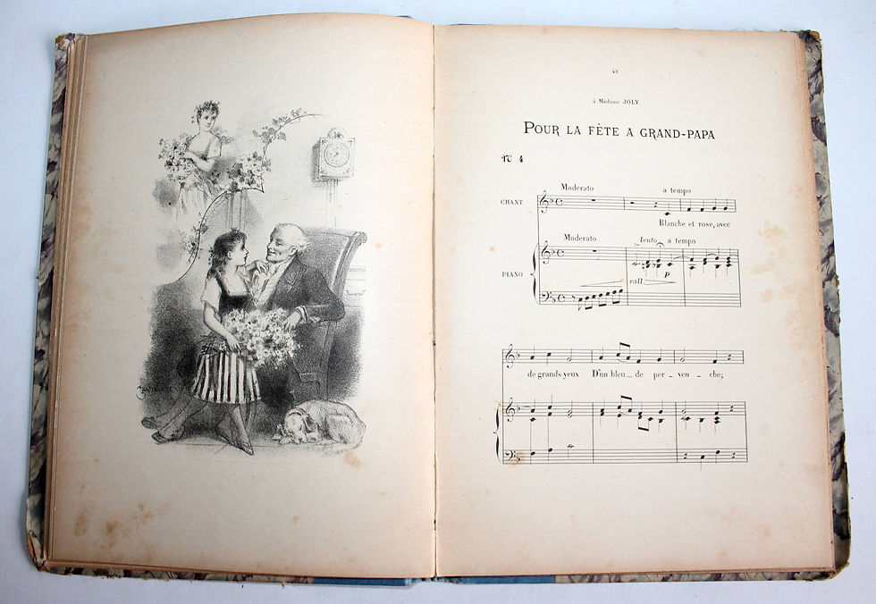 Indexkép: L'ECHO DES FAUVETTES CHANT AVEC ACCOMPAGNEMENT DE PIANO, BAUDRY / FONTBONNE 1891