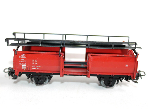 ref.375 - ho- 1/87 - WAGON TRANSPORT PORTE AUTOS DB ref.375 - ho- 1/87 - WAGON TRANSPORT PORTE AUTOS DB