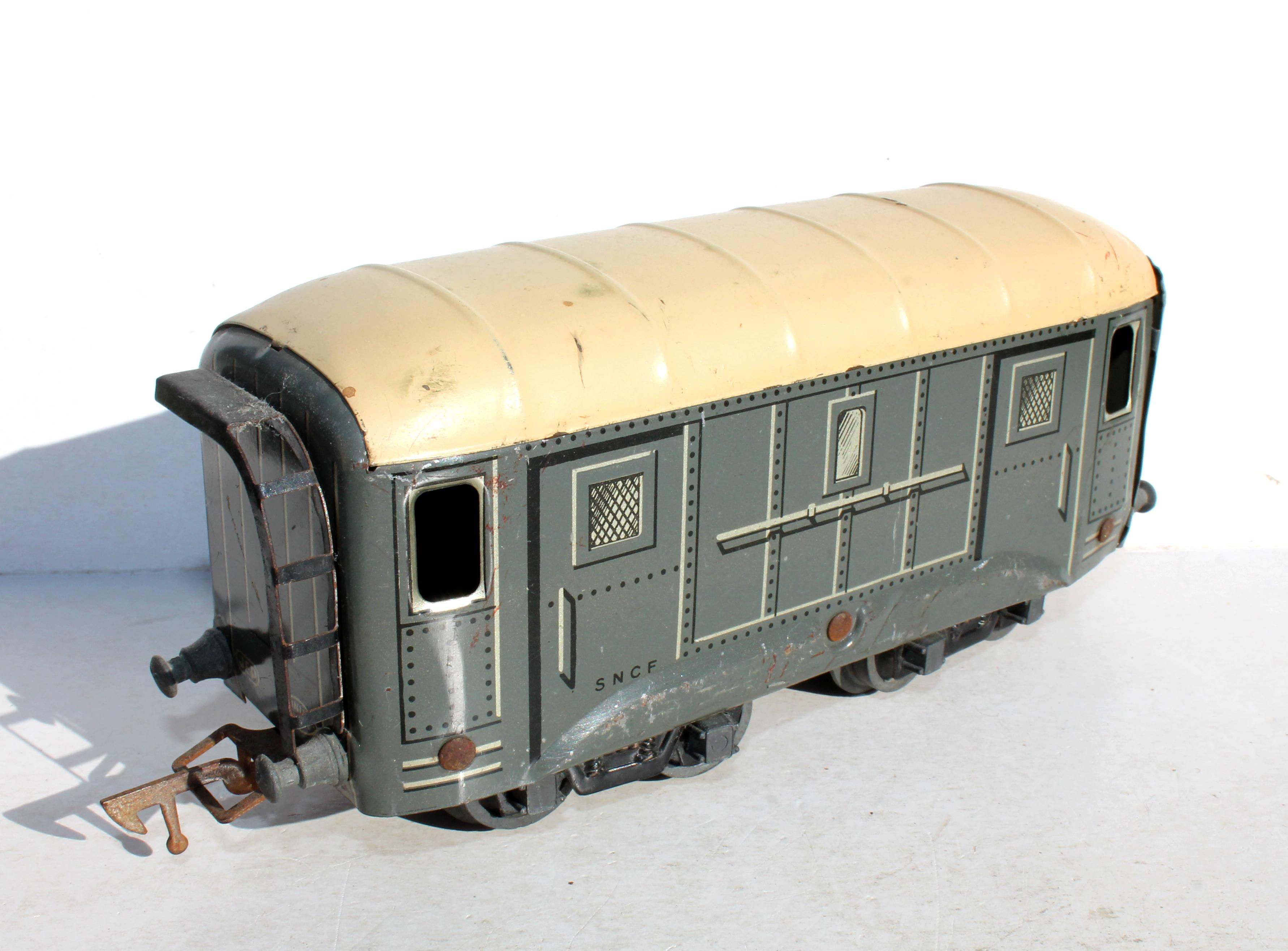 JEP O 1/48, 4641B WAGON COUVERT A BAGAGES FOURGON TRANSPORT MARCHANDISE, SNCF