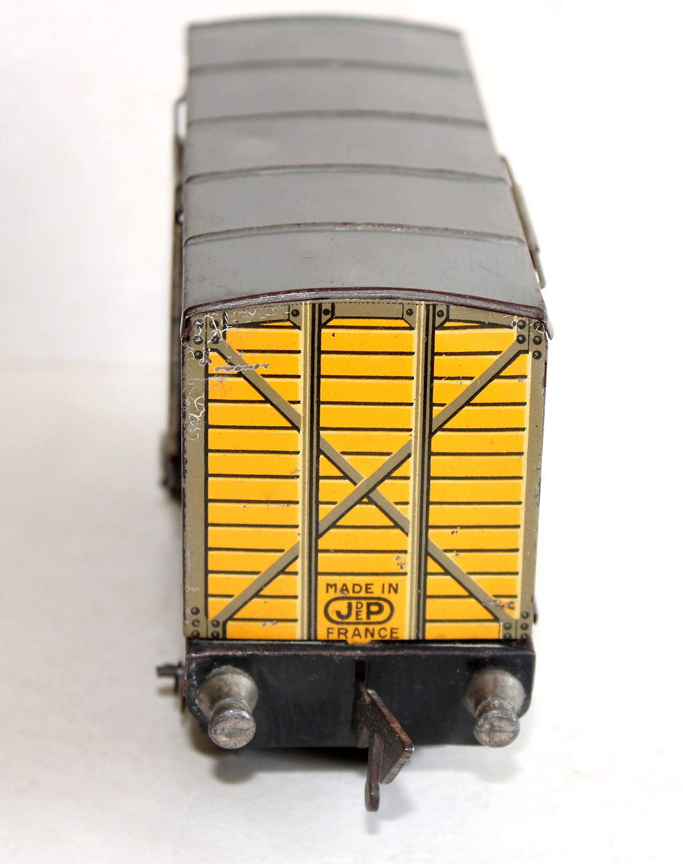 Miniaturebillede: JEP O 4567 WAGON A BESTIAUX BETAILLERE TRANSPORT BETAIL HOMMES 40 CHEVAUX 8 SNCF