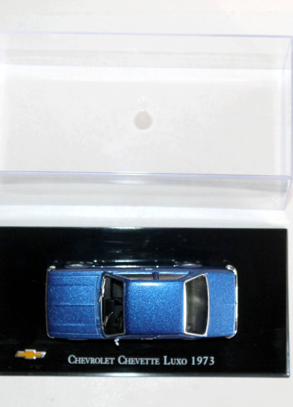 Miniatura: CHEVROLET CHEVETTE LUXO 1973 BLEU, MINIATURE 1/43 VOITURE AUTOMOBILE