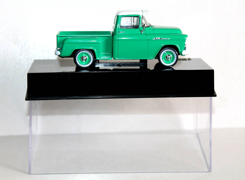 Miniatura: CHEVROLET MARTA ROCHA 1956 PICK UP VERT, MINIATURE 1/43 VOITURE AUTOMOBILE