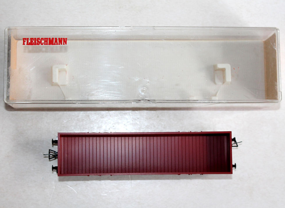 Miniatura: FLEISCHMANN HO N°5282 WAGON TOMBEREAU TRANSPORT MARCHANDISE DB 30 80 593 7 021-O