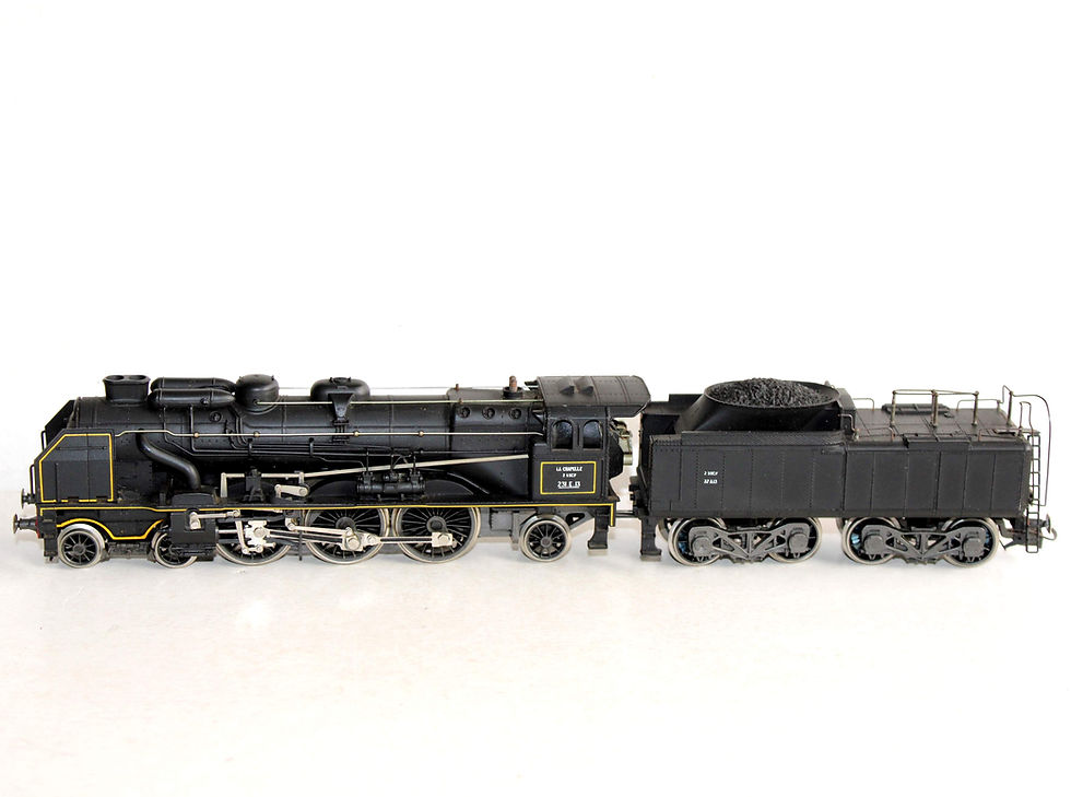Thumbnail: RIVAROSSI HO 1336 LOCOMOTIVE A VAPEUR + TENDER SNCF PACIFIC 231 E 13 LA CHAPELLE