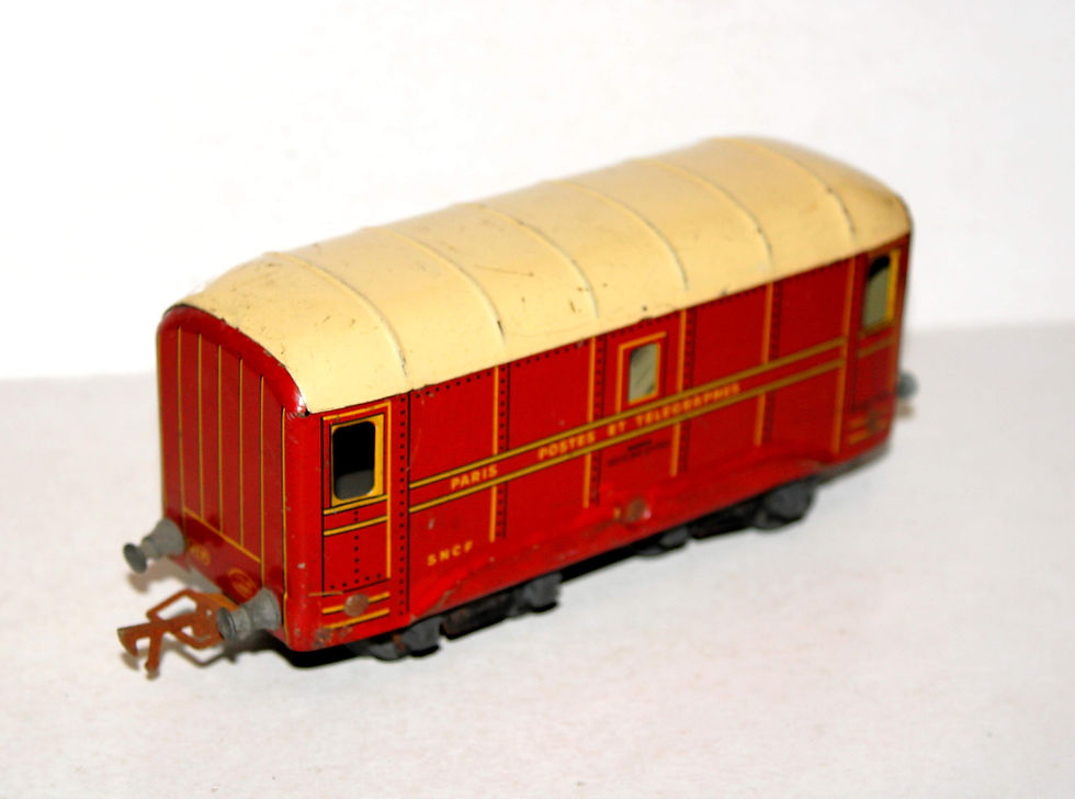 JEP O WAGON COUVERT POSTES ET TELEGRAPHES SNCF FOURGON TRANSPORT BOITE AU LETTRE