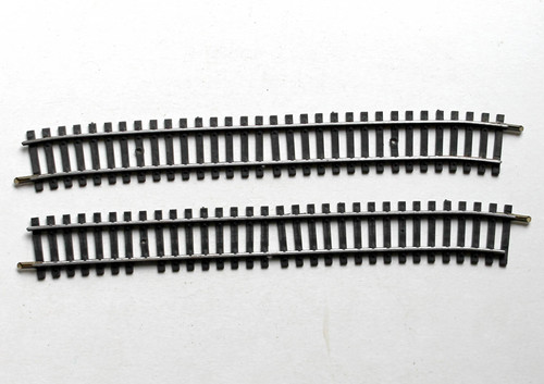 Jouef HO – 2 Rotaie Curve In Acciaio R=445 Mm (920/4) Per Treno Elettrico – Usate Ma Ottime
