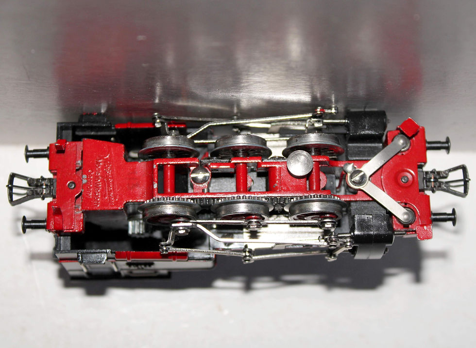 Pikkukuva: FLEISCHMANN HO 1315 LOCOMOTIVE TENDER VAPEUR TYPE 030 LOCOTENDER BR89 LUMIERE OK