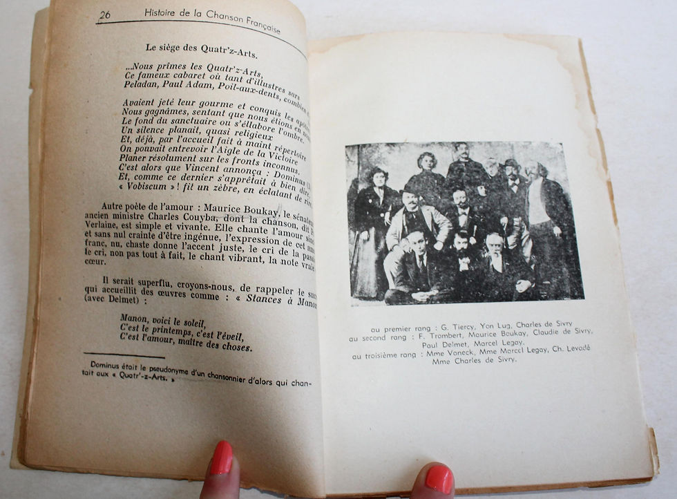 Миниатюра: HISTOIRE DE CHANSON FRANCAISE de P. D'ANJOU XVIII CHANSONS FIN DE SIECLE ET 1900