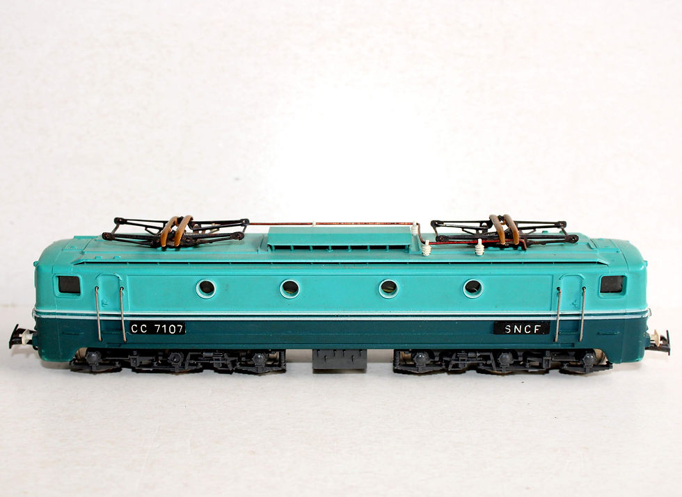 Miniatura: JOUEF HO 8540 LOCOMOTIVE MOTRICE ELECTRIQUE SNCF CC 7107 MOTEUR 12V + LUMIERE OK