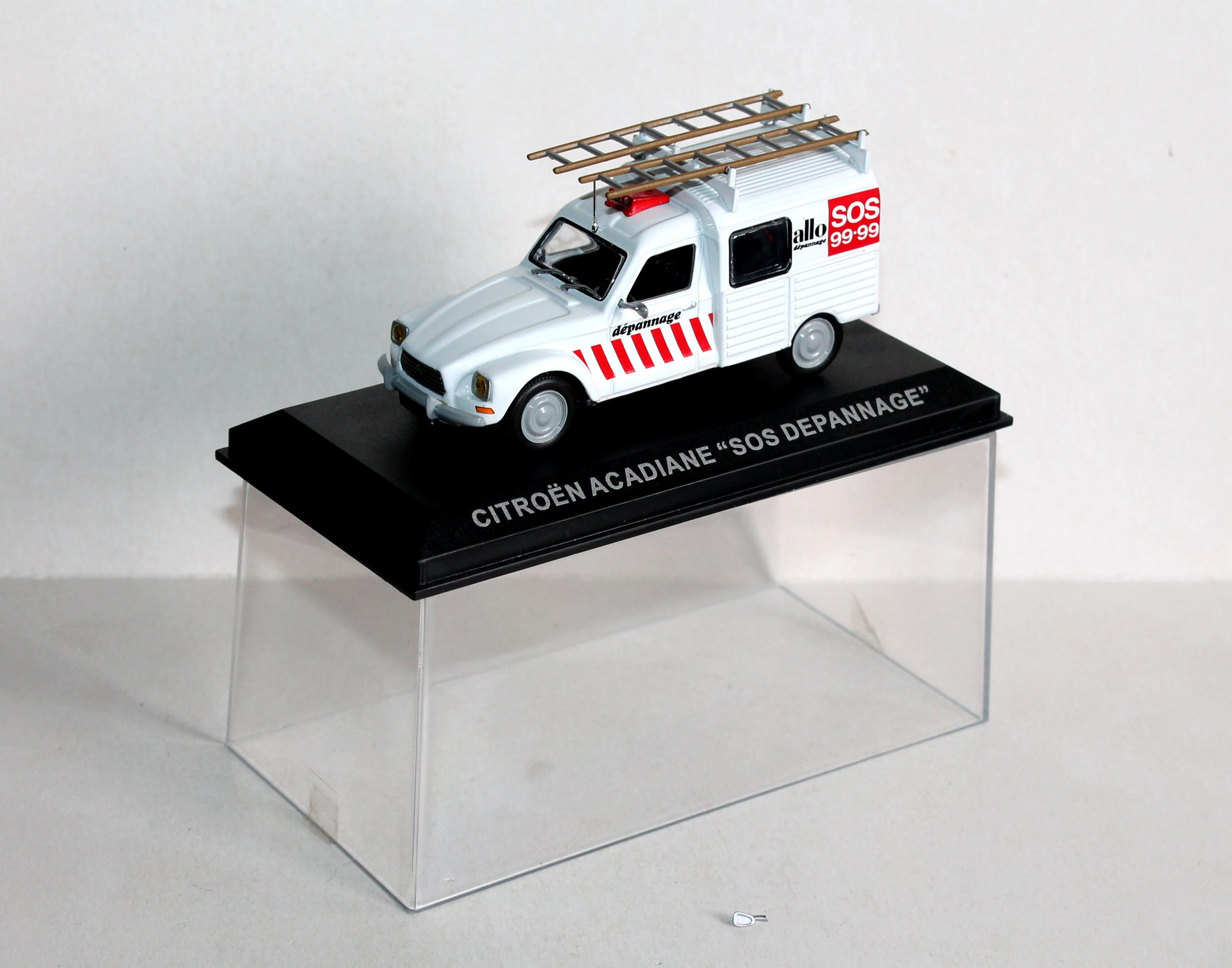 IXO 1/43 CITROEN ACADIANE SOS DEPANNAGE, MINIATURE VOITURE AUTOMOBILE / NEUF
