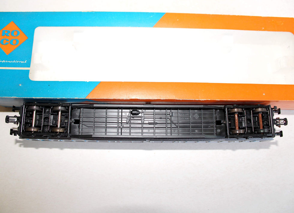 Miniaturebillede: ROCO HO 4380 WAGON VTG FERRYWAGON A PAROIS COULISSANTES, TRAFIC TRANS MANCHE, DB