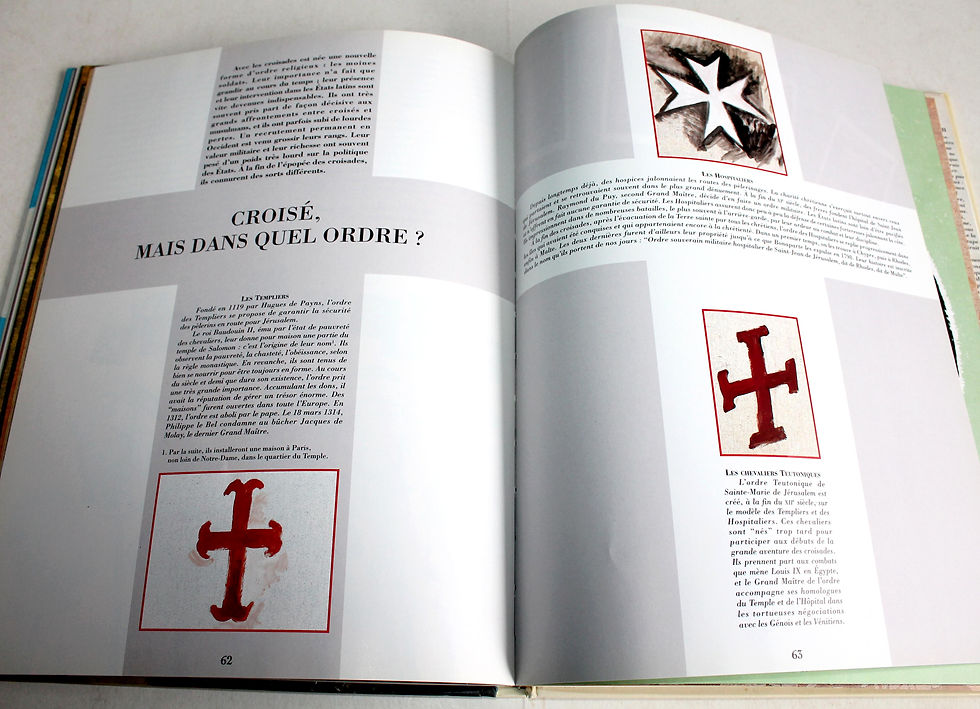 縮圖：RICHARD COEUR DE LION ET LES CROISADES de COLIGNON et MONNET 1997 MANGO HISTOIRE