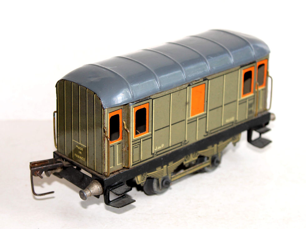 Pikkukuva: JEP 1/48 0 / O 4662-B WAGON COUVERT A BAGAGES FOURGON TRANSPORT MARCHANDISE SNCF