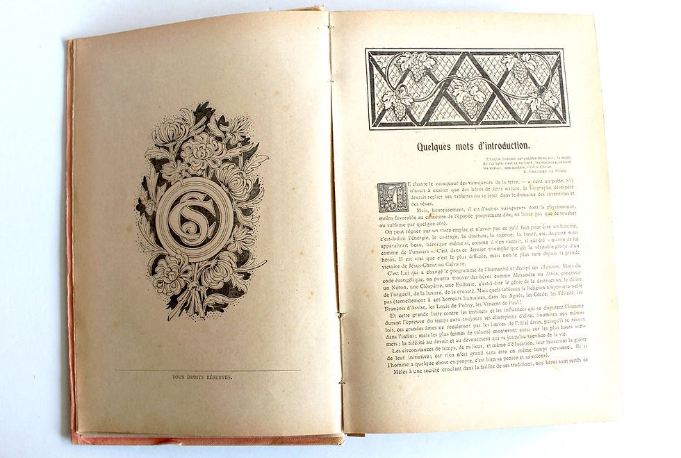 Indexkép: RARE! GALERIE D'ILLUSTRATIONS CATHOLIQUES ET FRANCAISES 1er ANNEES DU XXe SIECLE