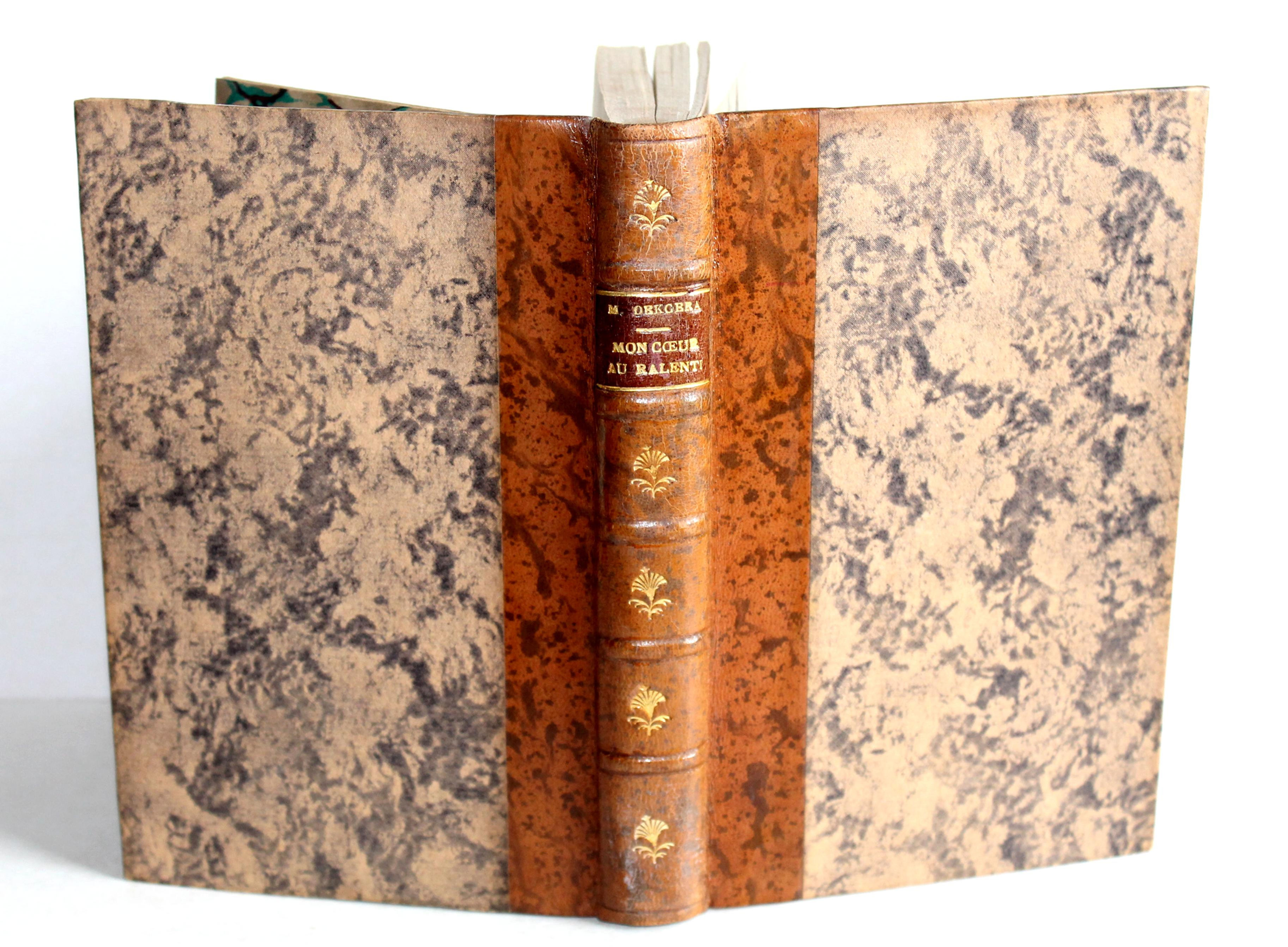 MON COEUR AU RALENTI ROMAN COSMOPOLITE MAURICE DEKOBRA 1924 LIBRAIRIE BAUDINIERE