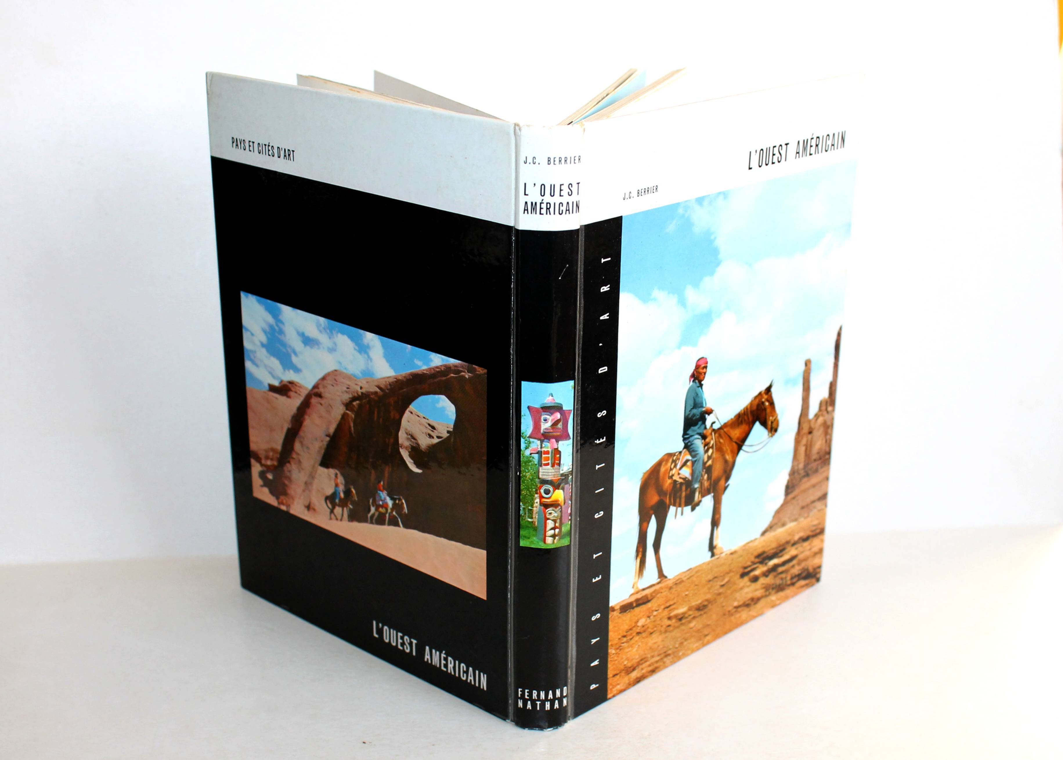 L'OUEST AMERICAIN par J-C BERRIER 1964 FERNAND NATHAN / LIVRE VOYAGE EXPLORATION