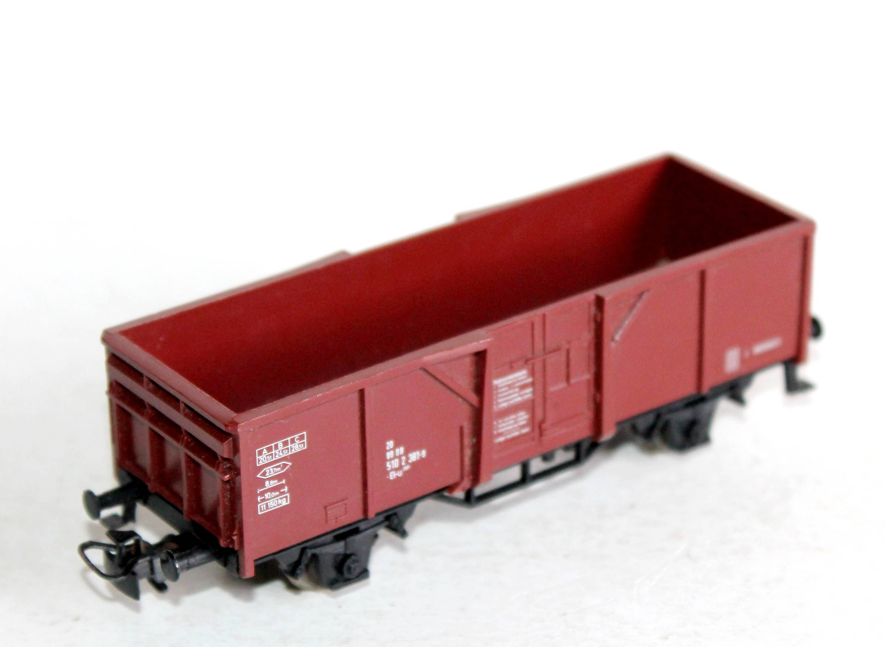 MARKLIN HO 4430 WAGON TOMBEREAU TRANSPORT CONTAINER MINERAI MARCHANDISE DB 510 2