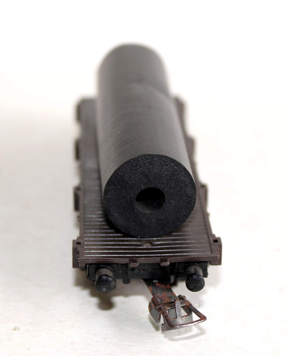 Miniatura: HORNBY HO 717 7170 WAGON PLATEFORME PLAT + CHARGEMENT TUBE TRANSPORT MARCHANDISE
