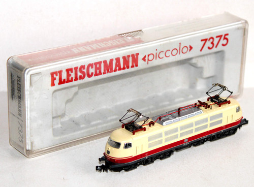 Locomotive électrique BR103 Fleischmann HO - Deutsche Bahn Rouge, Analogique