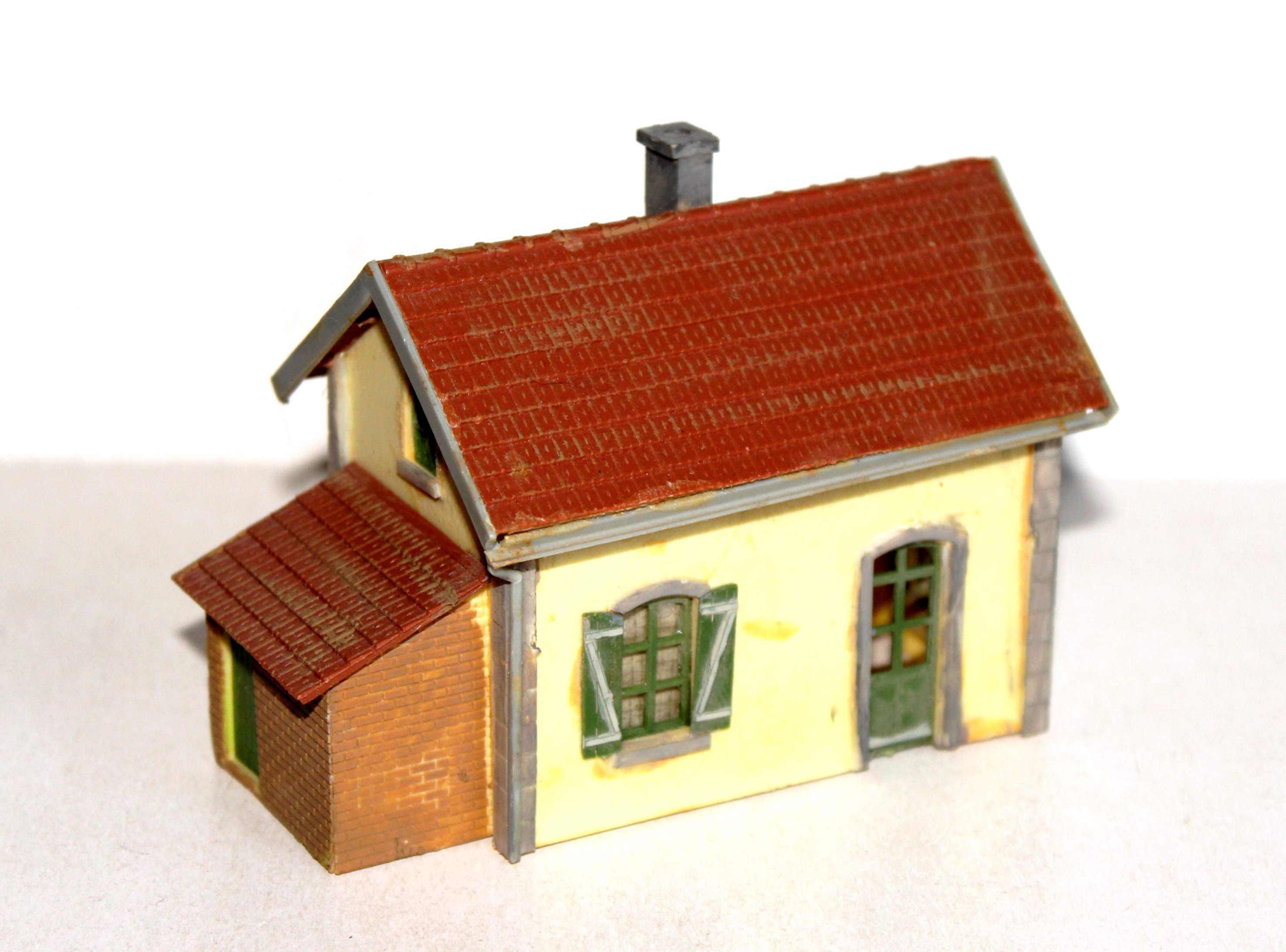 JOUEF HO 980 / 1980 MAQUETTE MAISON DE GARDE BARRIERE, HABITATION INDIVIDUELLE
