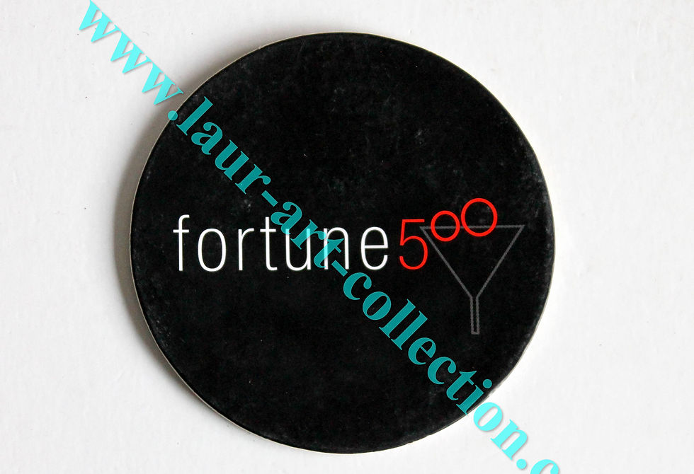 FORTUNE 500 - ANCIEN SOUS BOCK DESSOUS VERRE BIERE RESTAURANT BAR / BEER COASTER