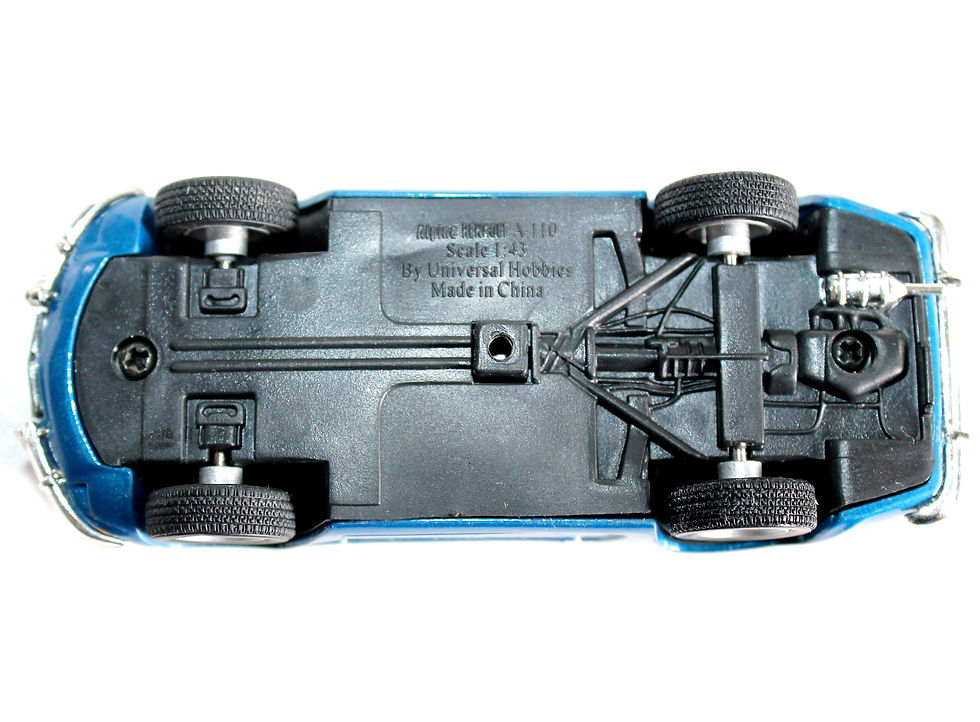 Миниатюра: UNIVERSAL HOBBIES 1/43 RENAULT ALPINE A110 1976 VOITURE AUTOMOBILE MINIATURE