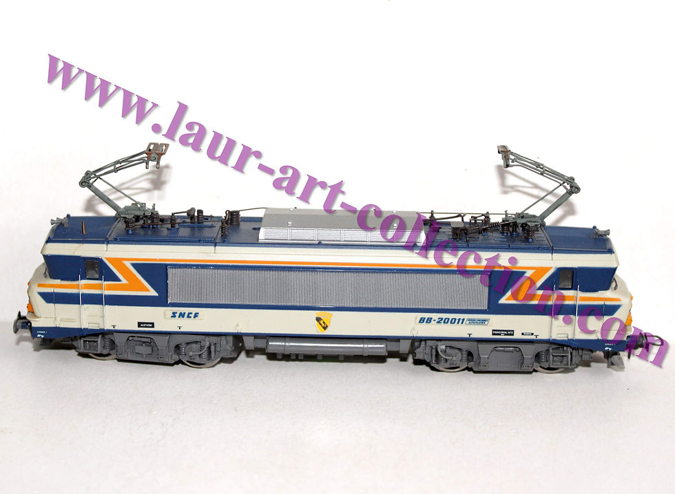 Miniatura: ROCO HO 43487 LOCOMOTIVE MOTRICE ELECTRIQUE SNCF BB 20011, MOTEUR + ECLAIRAGE OK
