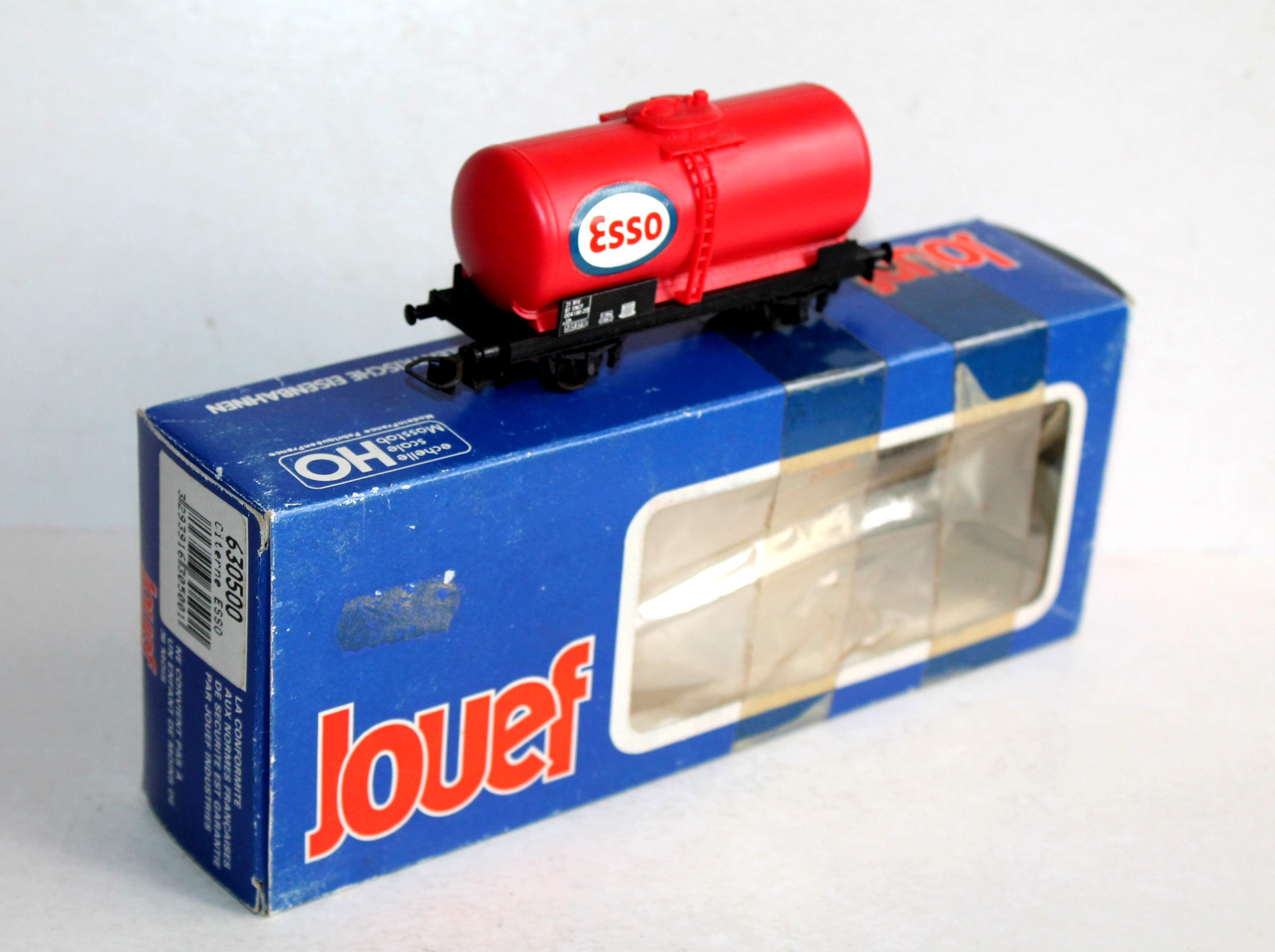 JOUEF HO 6305 WAGON CITERNE RESERVOIR CUVE ESSO SNCF 0041811-2 TRANSPORT ESSENCE
