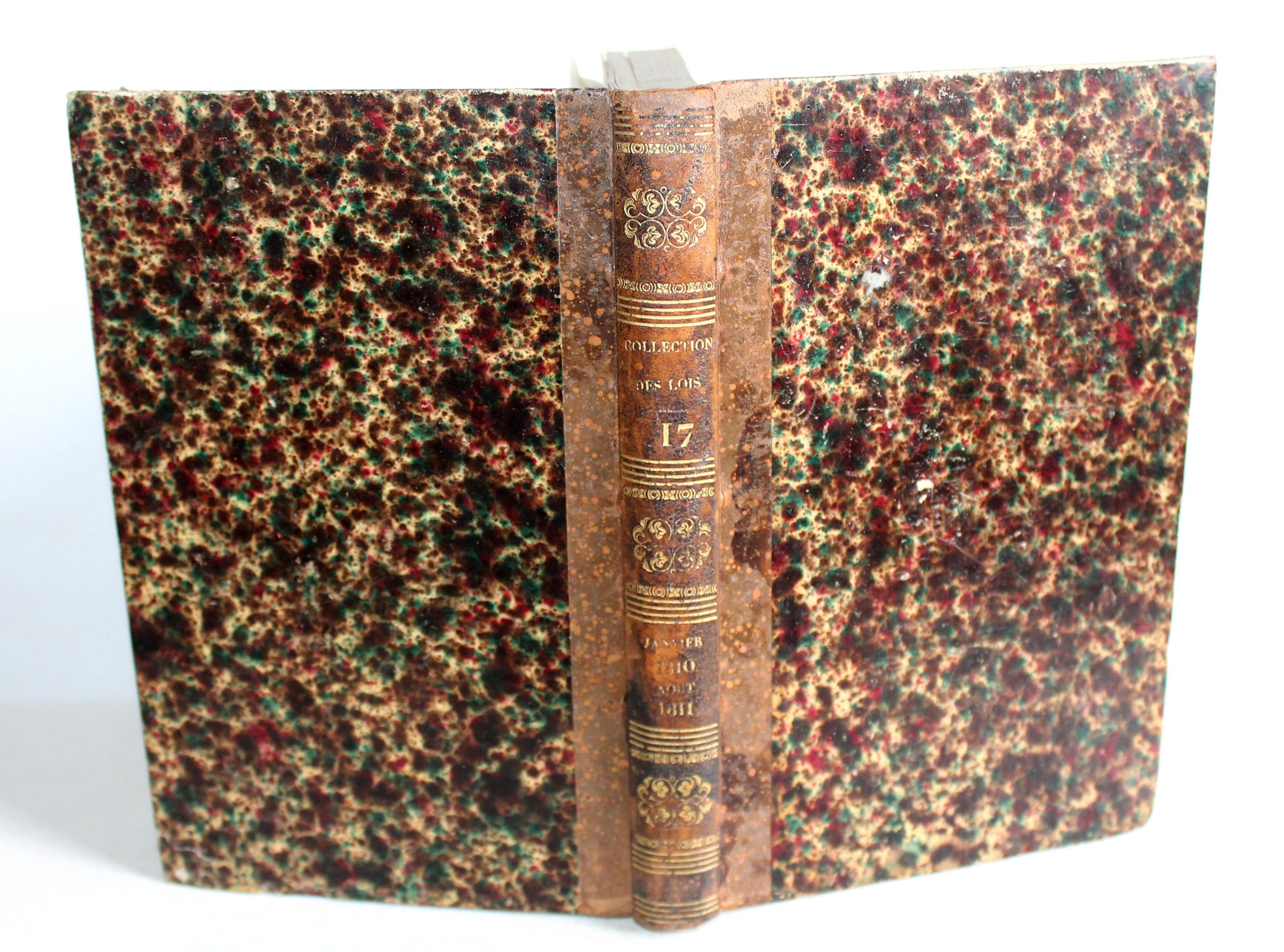 LOIS DECRETS ORDONNANCE REGLEMENS AVIS CONSEIL D'ETAT par DUVERGIER 1836 TOME 17