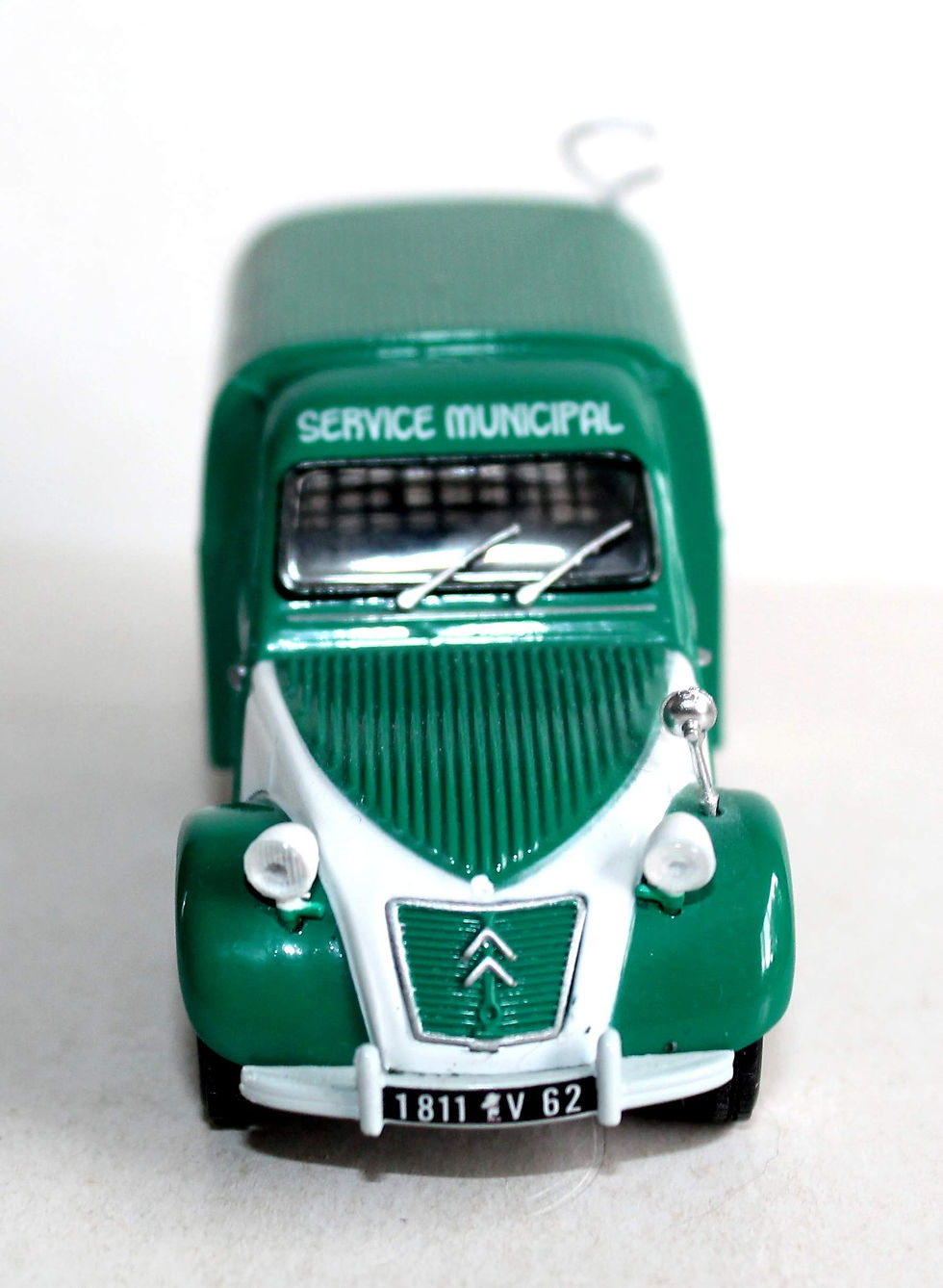 Thumbnail: ELIGOR 1/43 CITROEN 2CV FOURGONNETTE SERVICE MUNICIPAL LE TOUQUET PARIS PLAGE