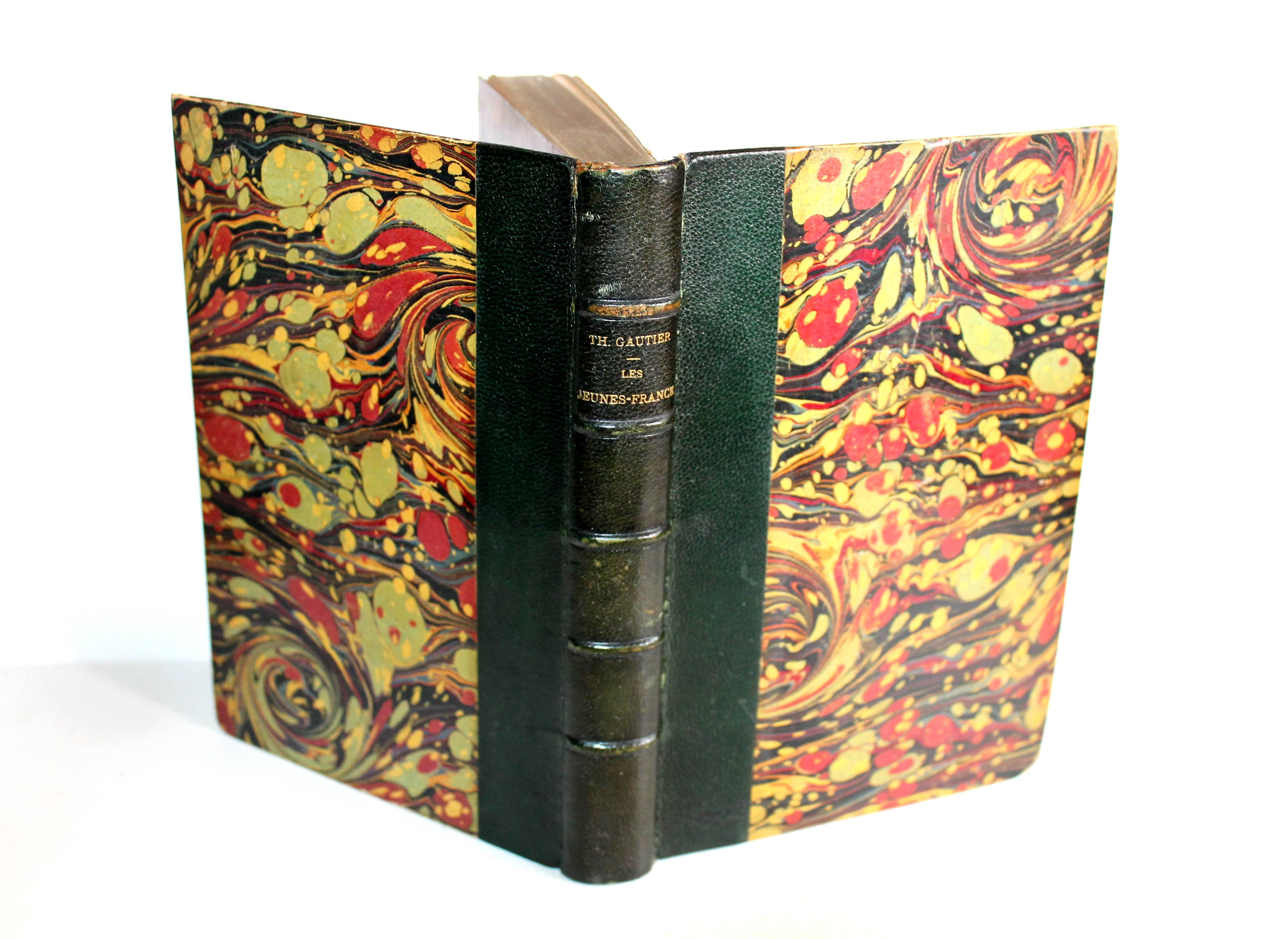 LES JEUNES-FRANCE, ROMANS GOGUENARDS + CONTES HUMORISTIQUES par T. GAUTIER 1875