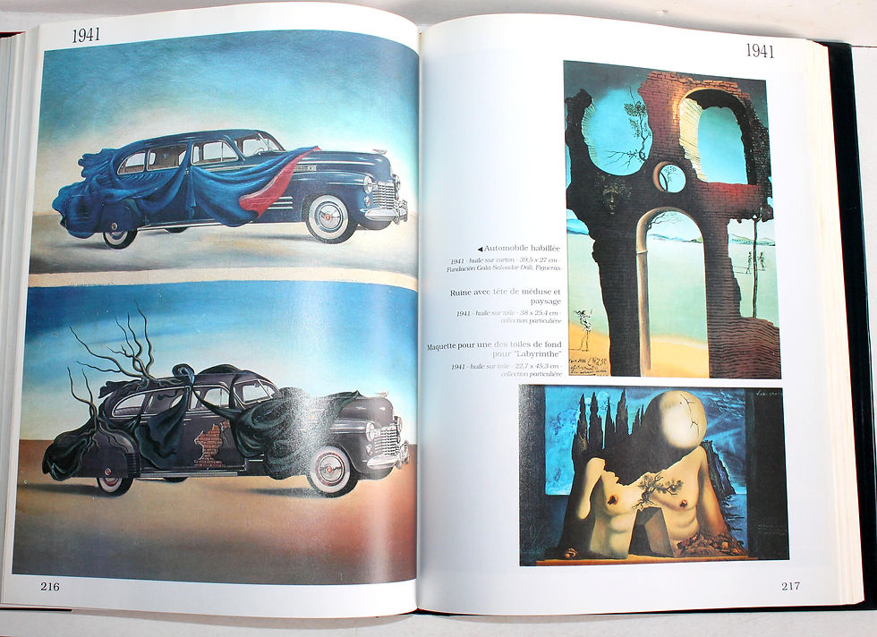 Miniature : SALVADOR DALI de R & B. DESCHARNES 1993 EDITA LIVRE ART PEINTURE TABLEAU PEINTRE