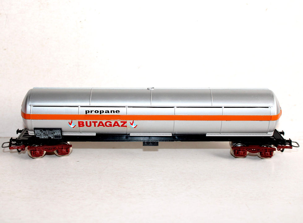 Miniatura: JOUEF HO 6511 WAGON CITERNE PARE SOLEIL SATI BUTAGAZ PROPANE PLAT PORTE CUV SNCF