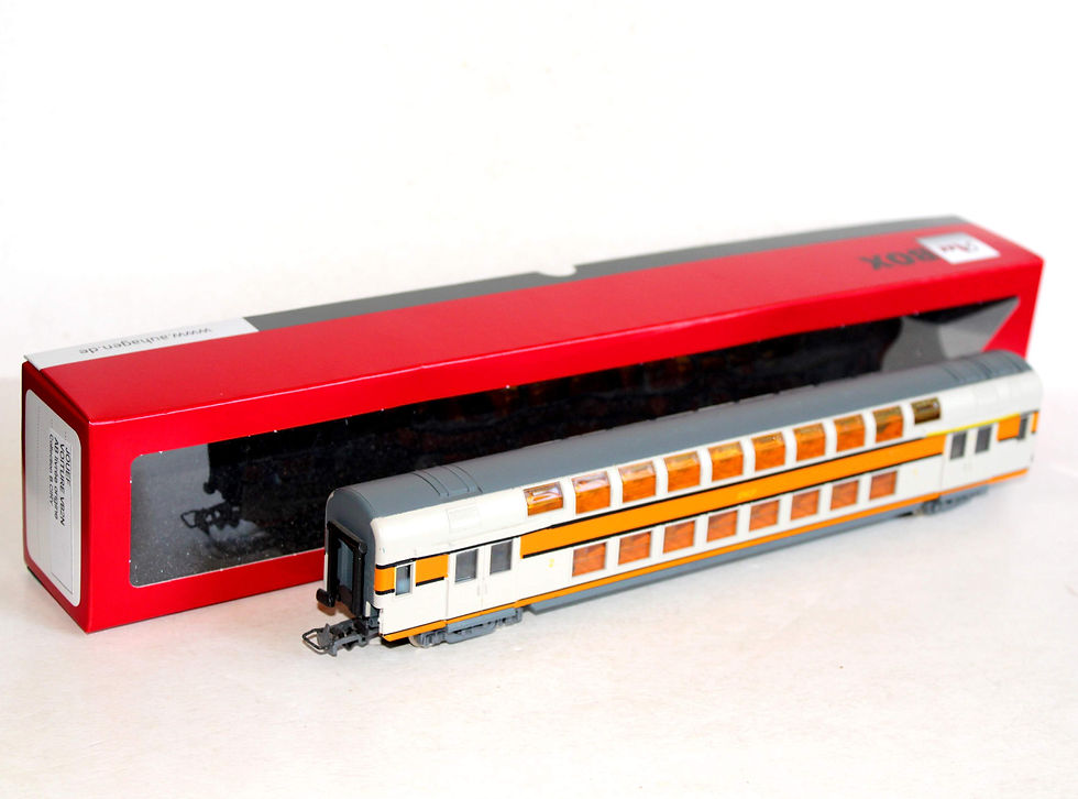 Thumbnail: JOUEF HO 5083 VOITURE VOYAGEUR DOUBLE ETAGE 1e/2e CLASSE VB2N SNCF AMENAGÉ, CIRY